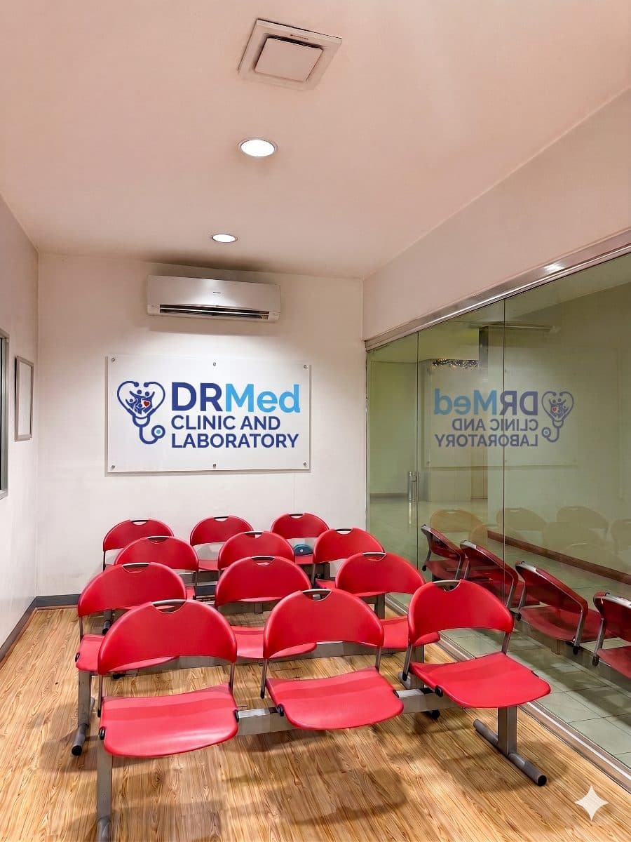 DRMed Clinic & Laboratory waiting area