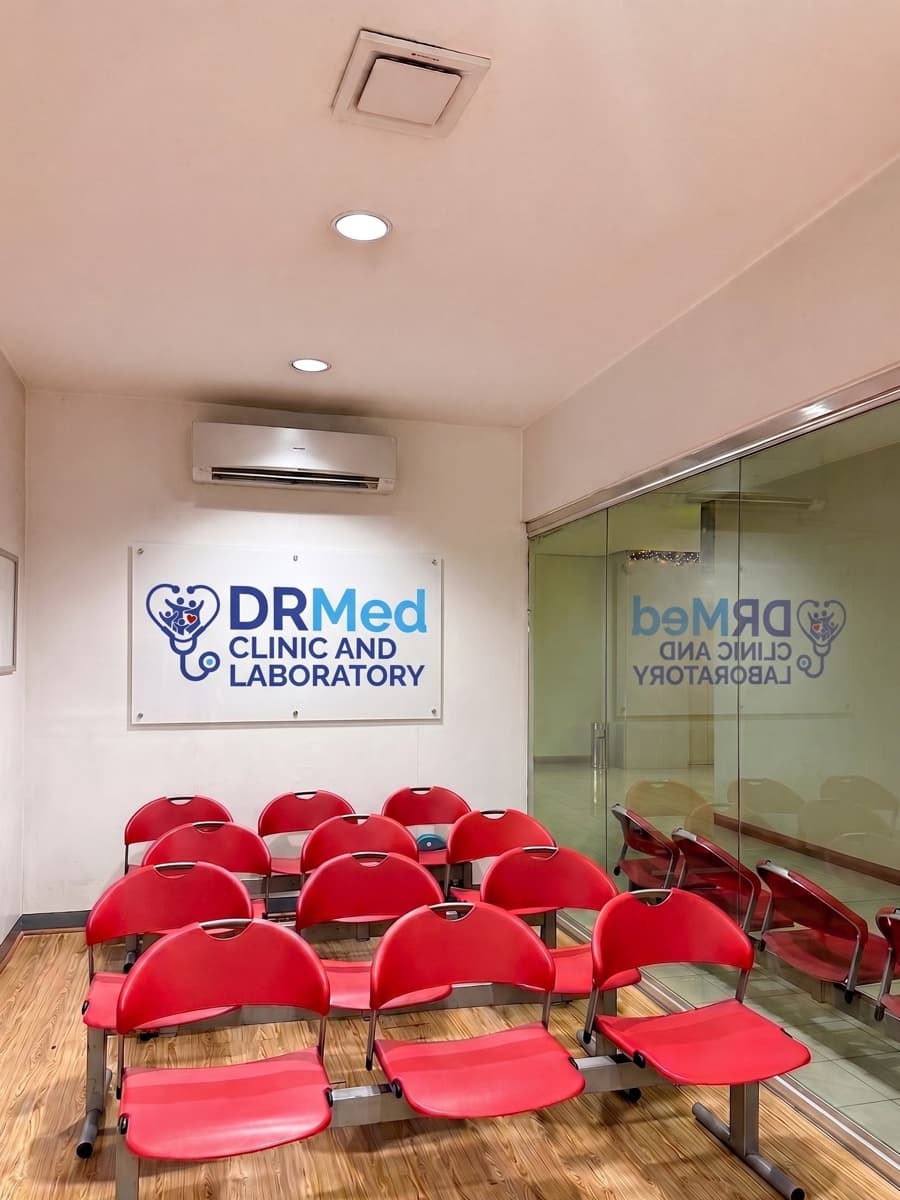 DRMed Clinic and Laboratory waiting area